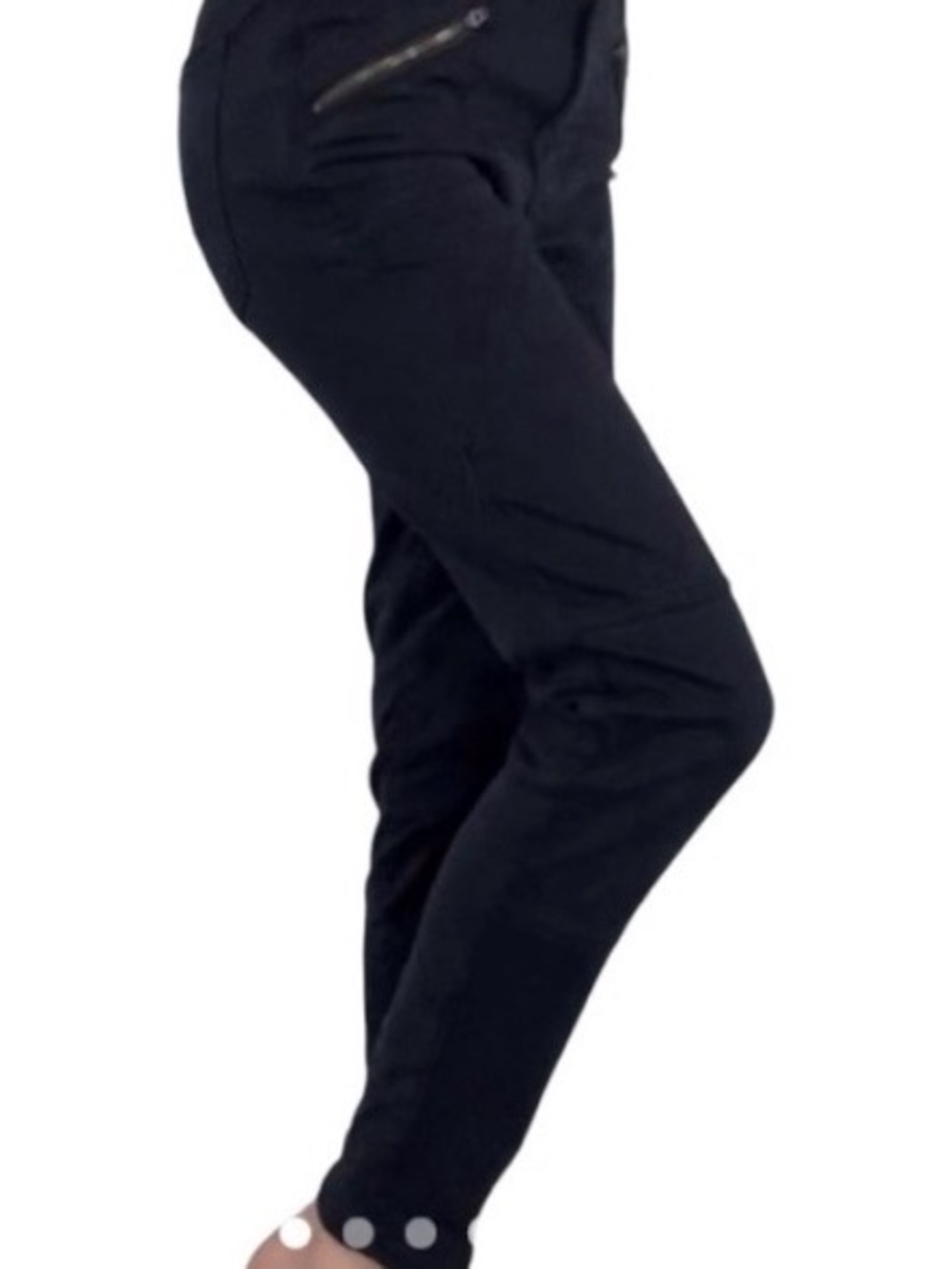American Eagle Women’s Black High-Waisted Jegging Moto Sateen Size 2R